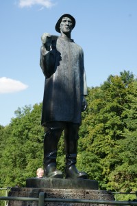 Flößerdenkmal in Hinterbrühl